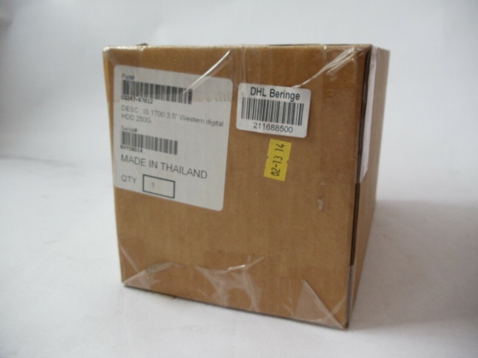 IS 1700 3.5 Western Digital HDD 250G CQ247-67012 Hard drive