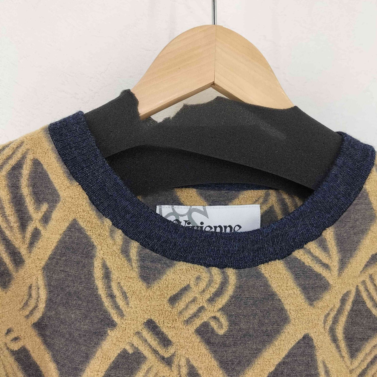 ヴィヴィアンウエストウッド・マン viviennewestwood 総柄 ニット