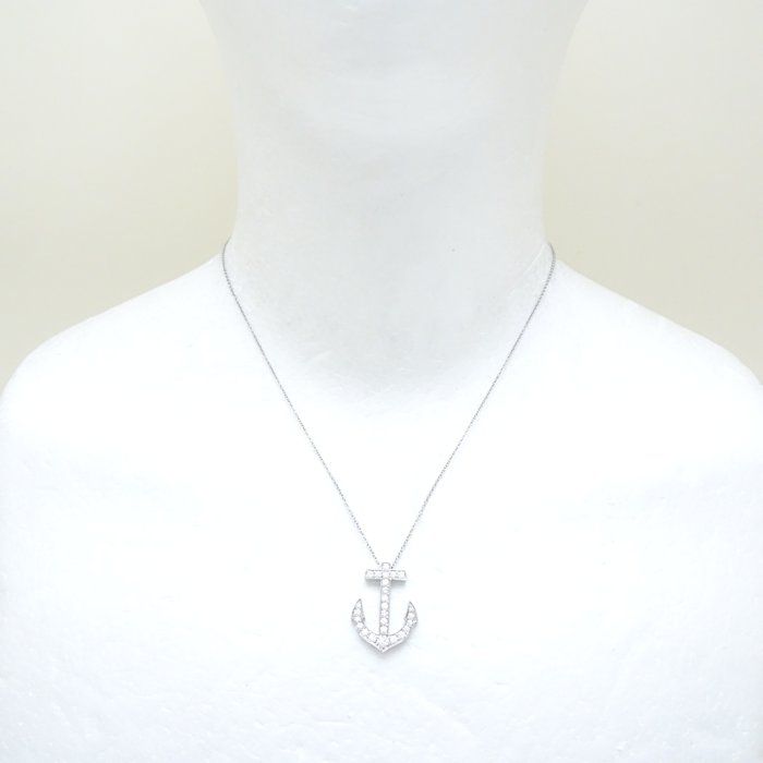 TIFFANY&Co. ティファニー アンカー ネックレス ダイヤモンド