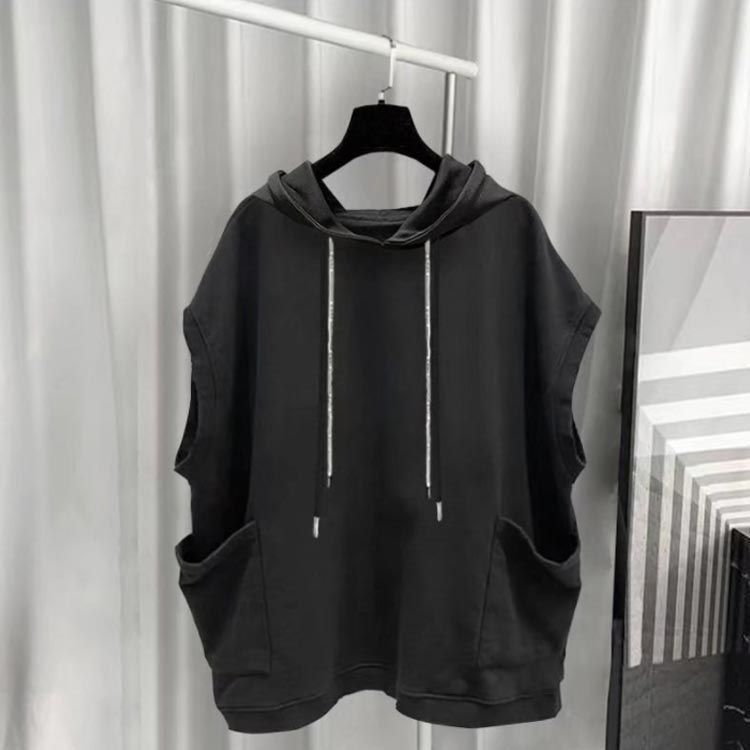【美品】ナゴンスタンス パーカー フード プルーオーバー　ノースリーブ fe030818_01.jpg