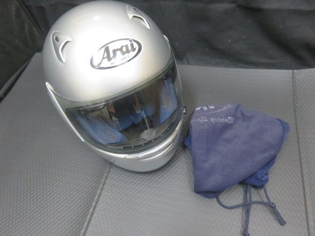 中古美品 2003年11月製造 Arai アライ M2000 ヘルメット Astro Tr フルフェイス 57/58 Mサイズ