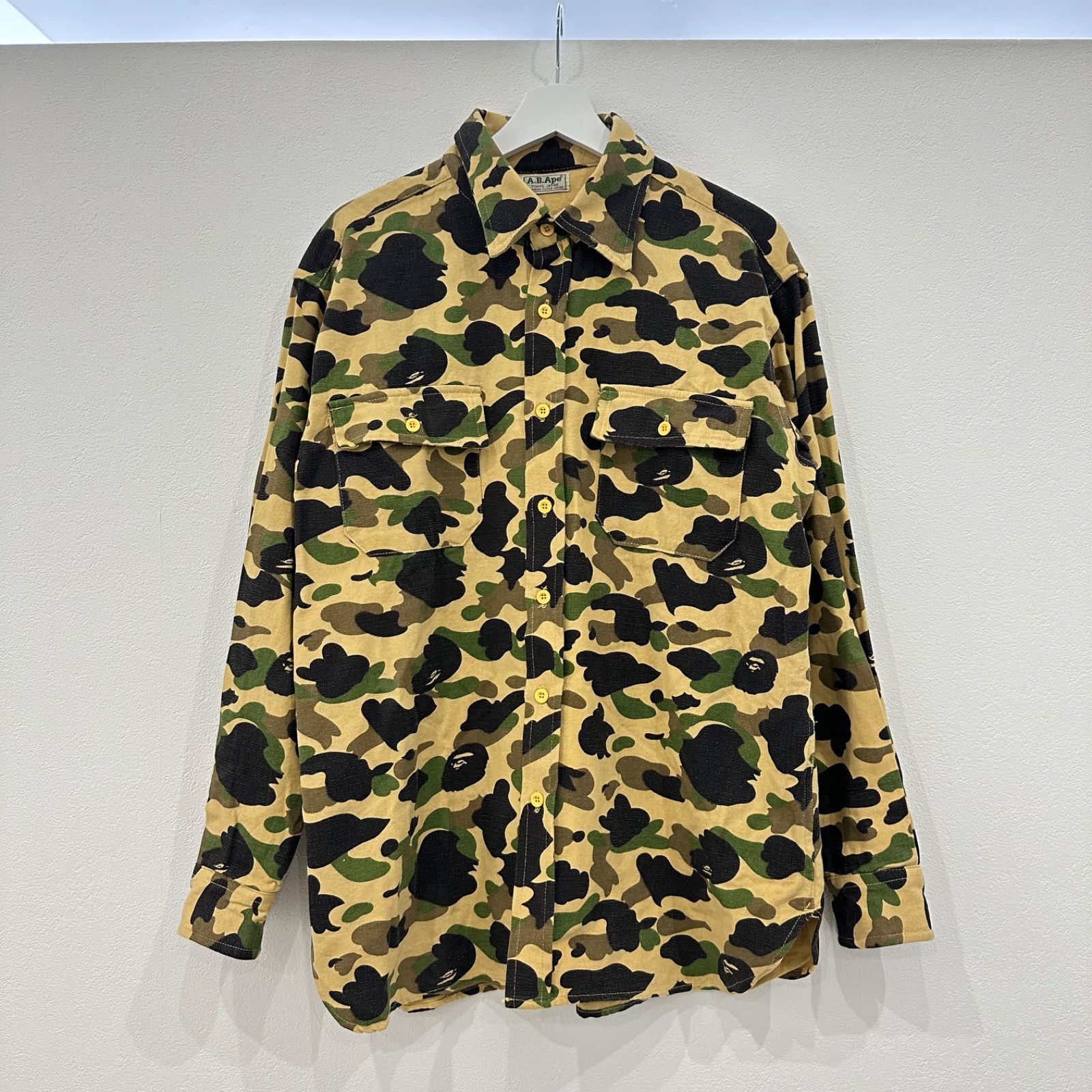 A アベイシングエイプ カモフラ BATHING 初期 スノボジャケット 1st 