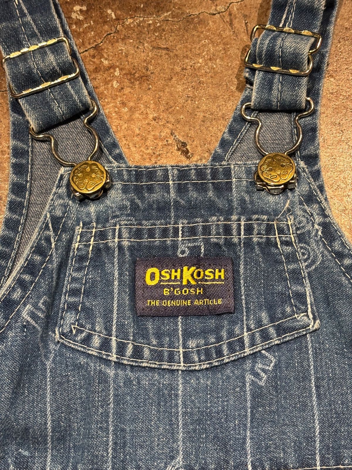 2T 90cm キッズ Vintage USA製 オシュコシュ OSHKOSH オーバーオール