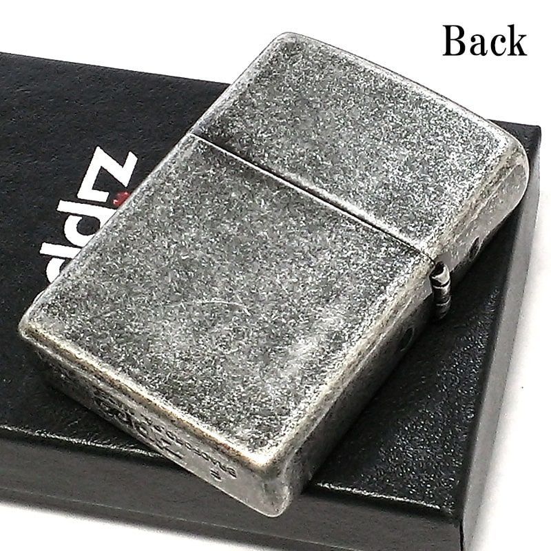 ZIPPO ライター 覚醒 ジッポ アンティークシルバー Awakening 銀 彫刻 