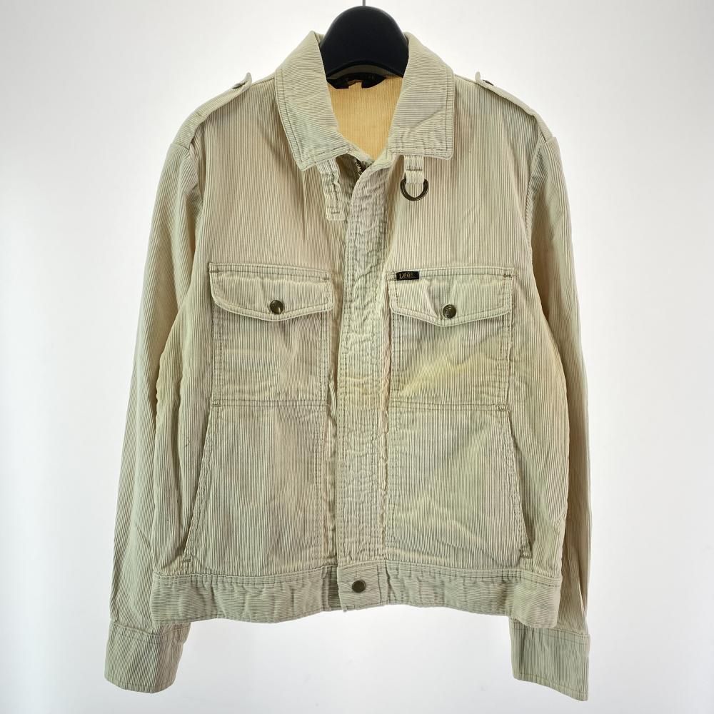 中古】70s Lee エポレット付き フルジップコーデュロイジャケット
