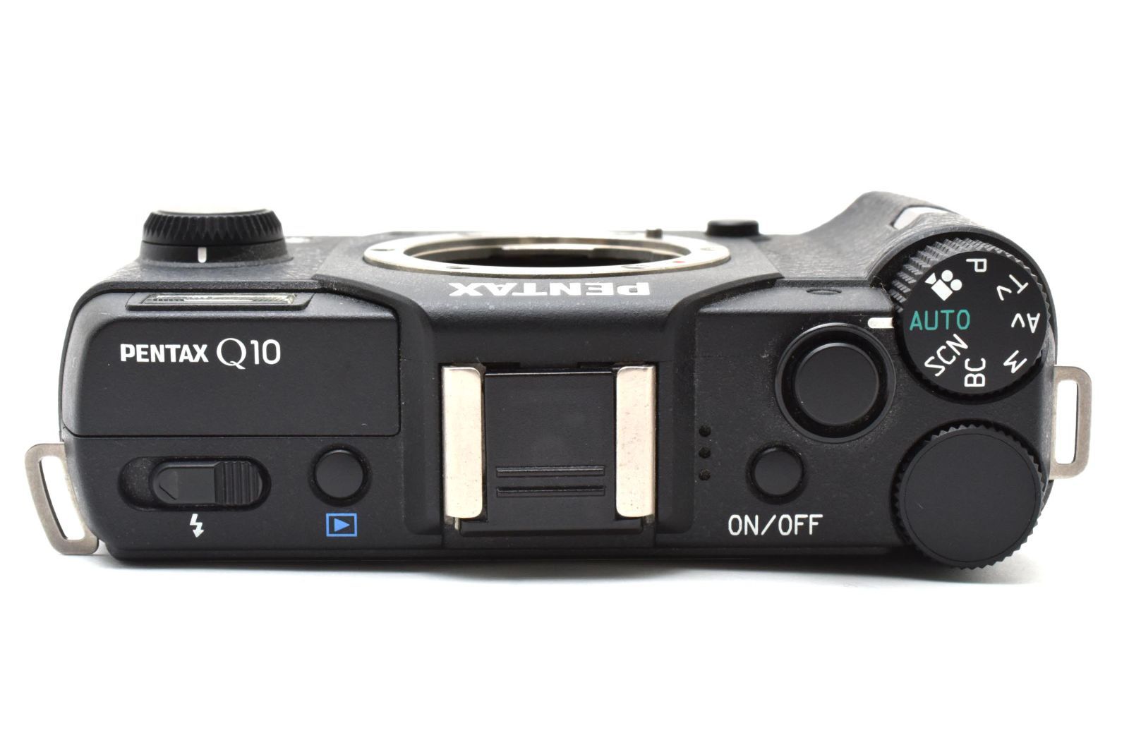 完動美品] PENTAX ペンタックス Q10 ブラック ダブルズーム