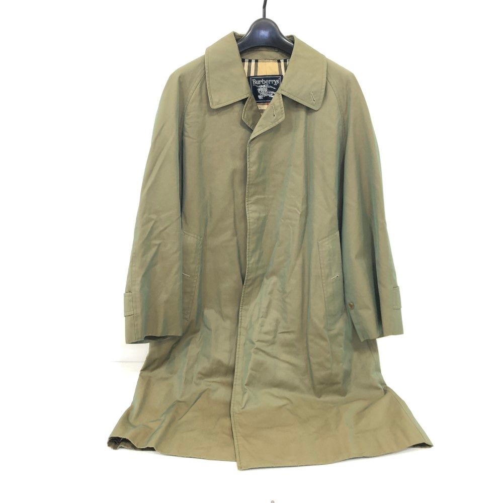 07w5928 BURBERRY（バーバリー）/S/トレンチコート/カーキ/表 綿