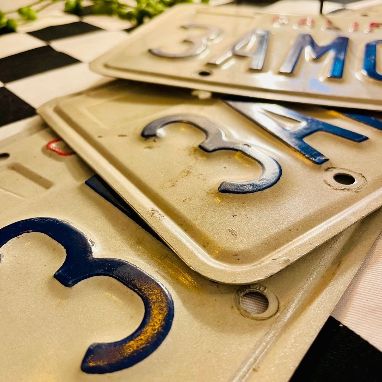 希少！レア！1932年　カリフォルニアナンバープレート　アメリカ　ビンテージ 希少！レア！1932年 カリフォルニアナンバープレート アメリカ