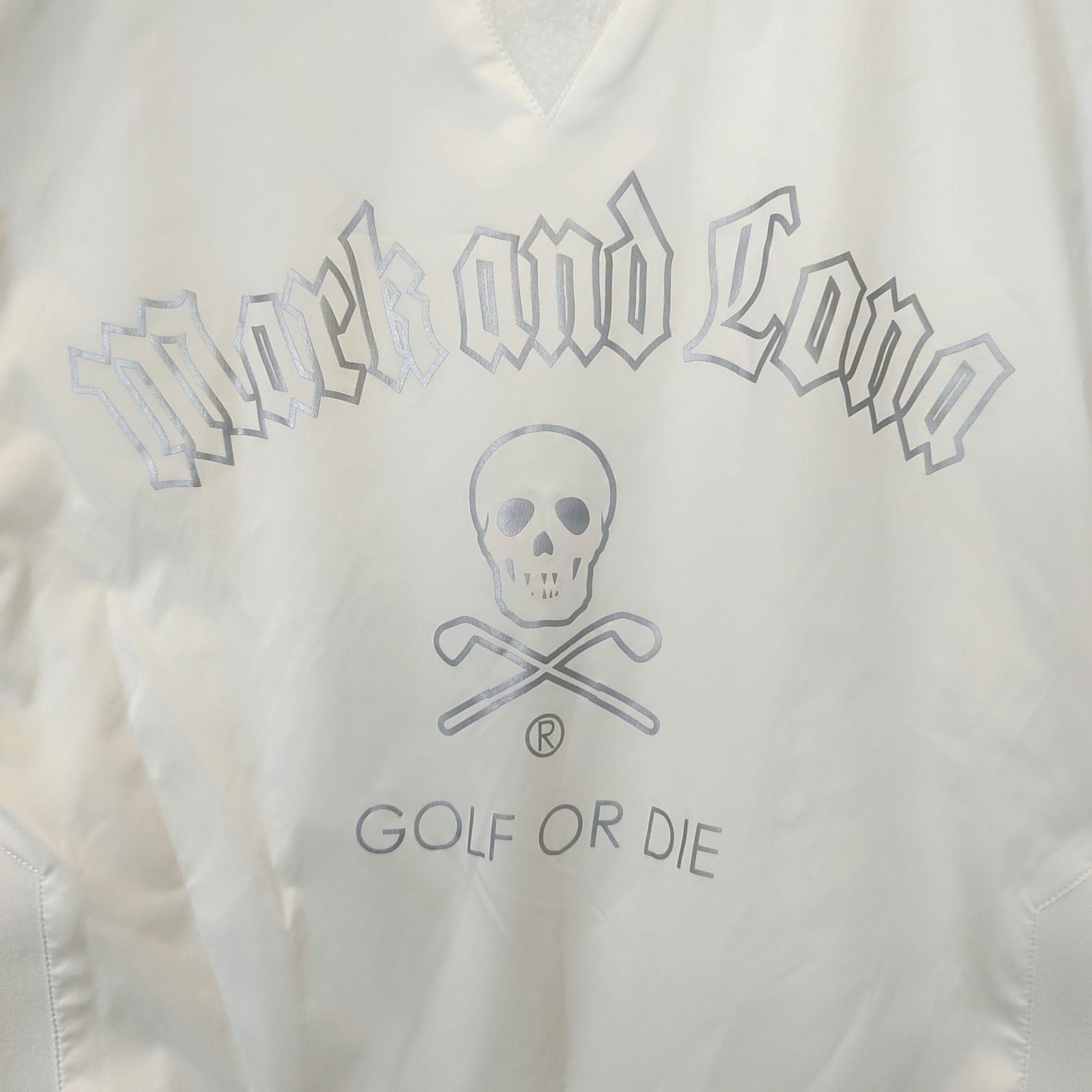 Malbon Golf 上下コーデ 36ロゴ入り 刺繍✨ホワイト系⛳美品 MALBON GOLF ソックス | T＆R GOLF