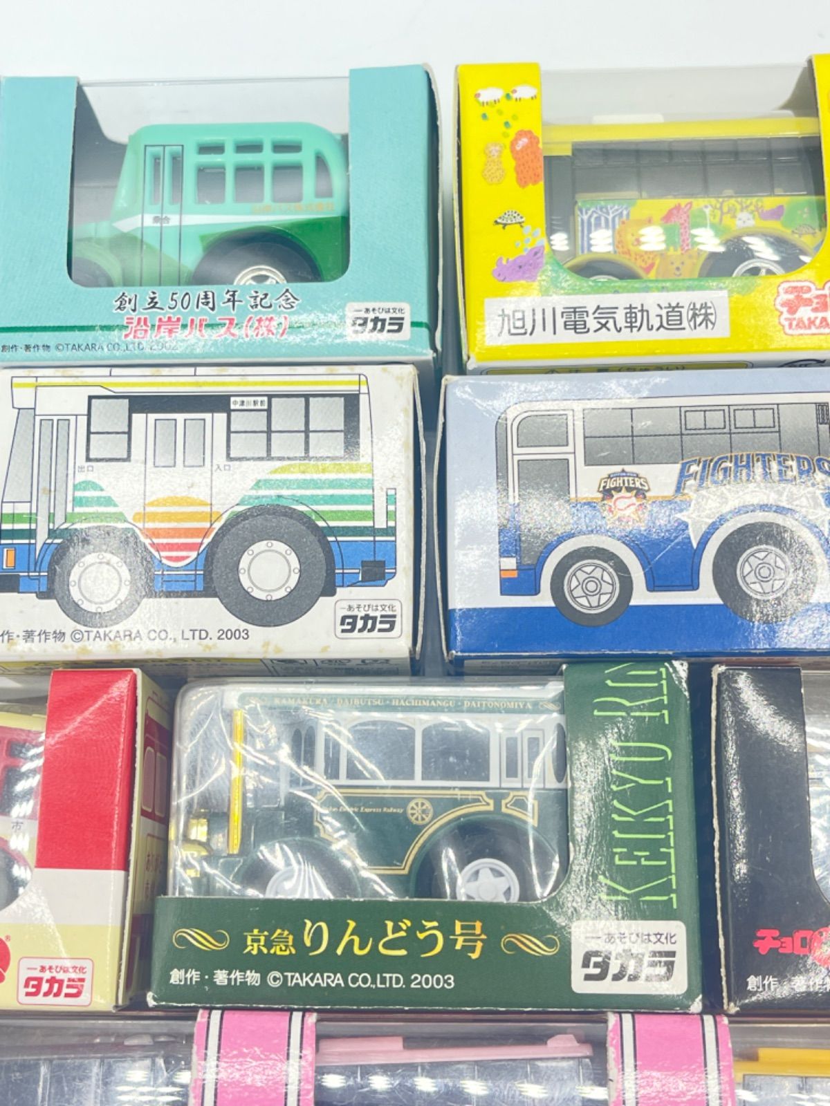 ミニカーチョロQ　バス　91台セット　　　　　　(限定品、廃盤品)　　レア