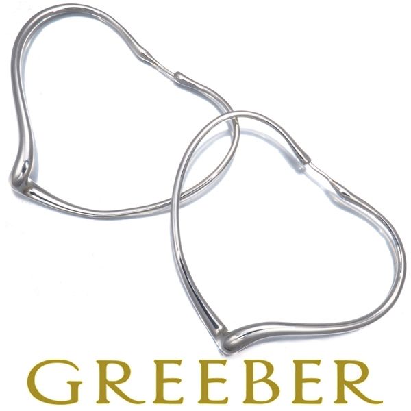 TIFFANY&CO.】ティファニー フープピアス シルバー（ミディアム