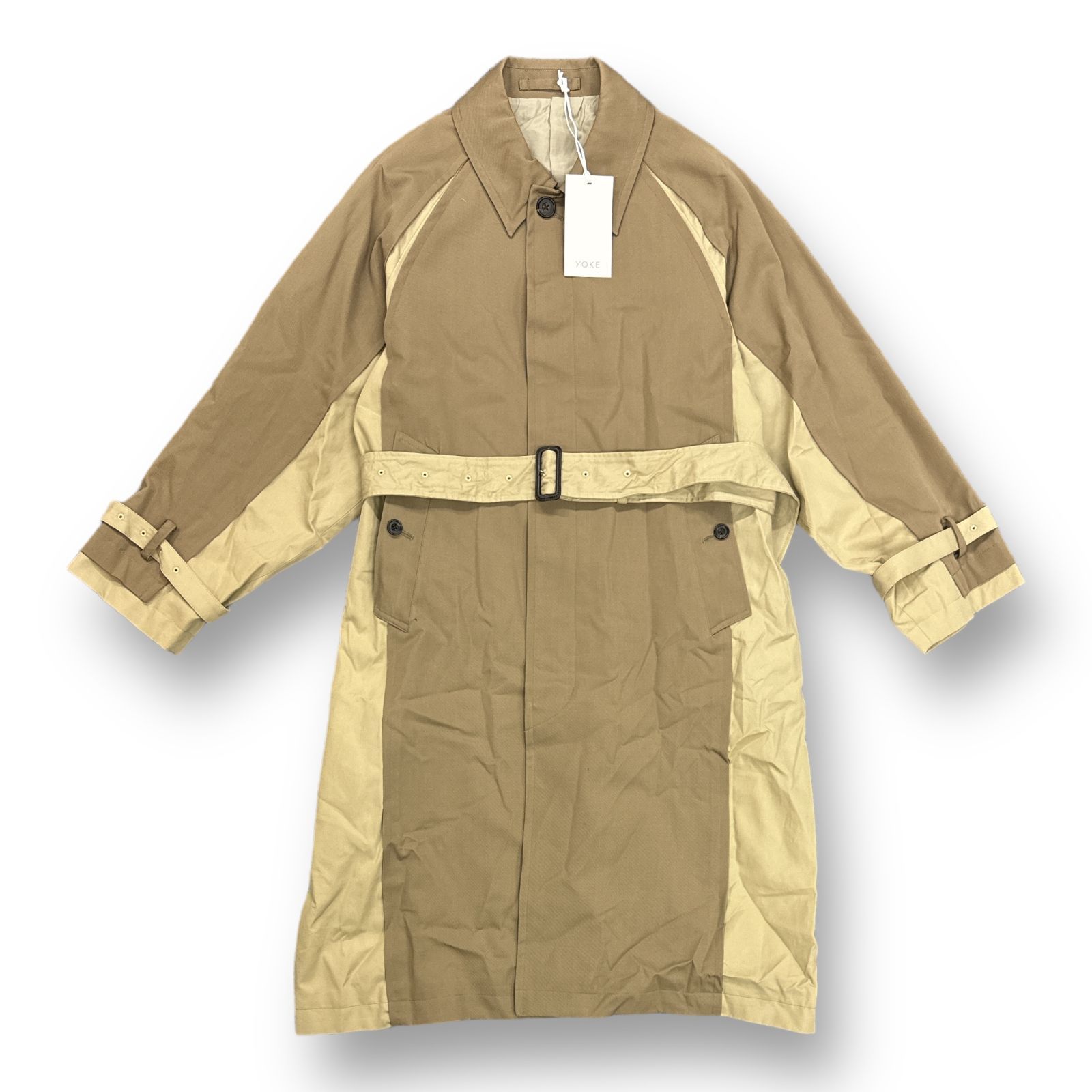 ステンカラーコート yoke OVERSIZE BAL COLLAR COAT ヨーク コート 2
