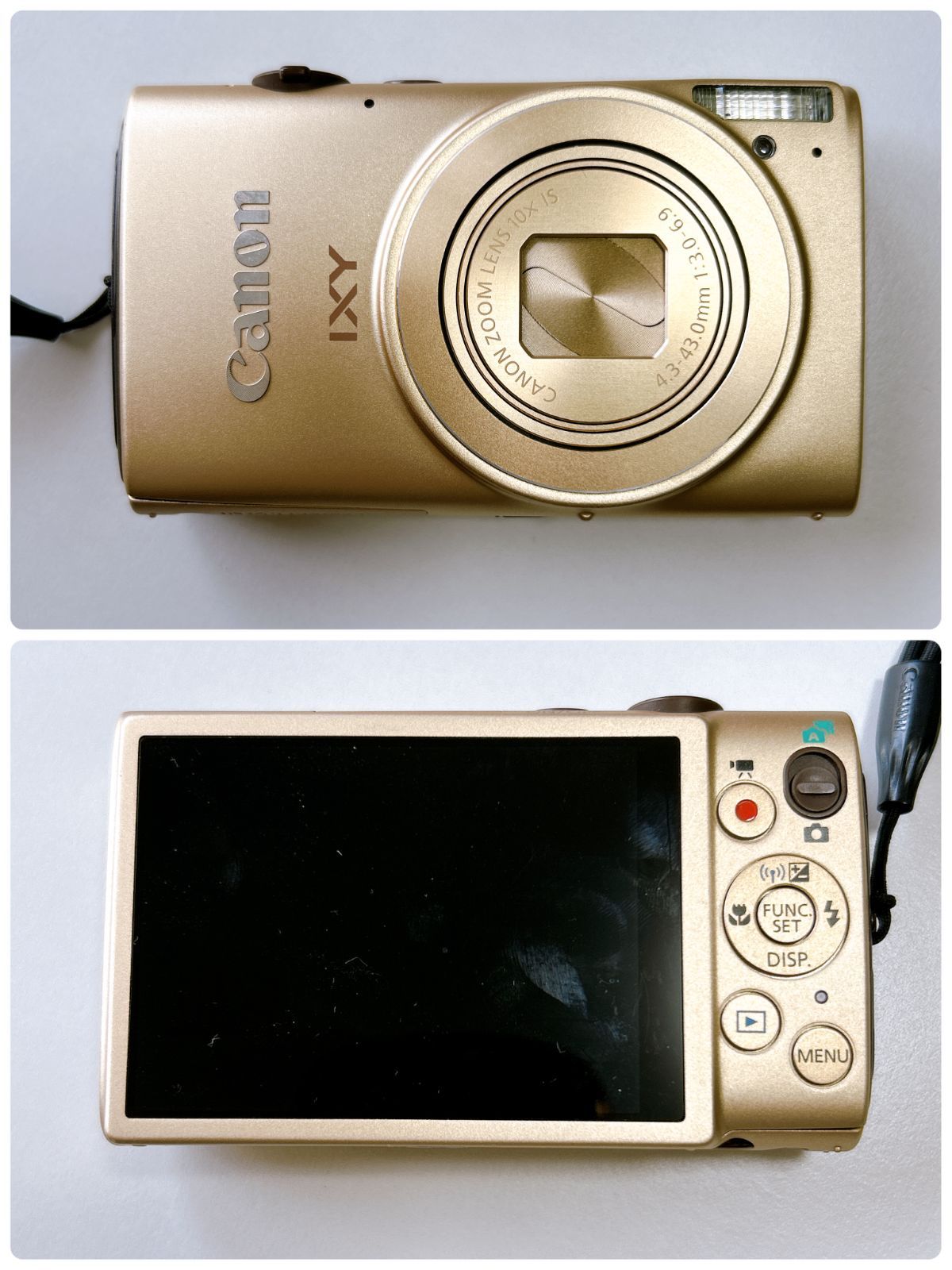 キャノン IXY 620F ゴールド デジカメ 動作確認済み デジタル
