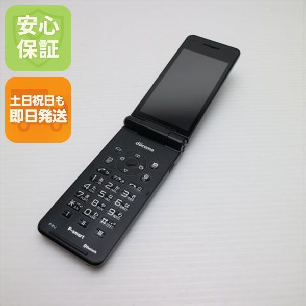 P-01J docomo ブラック 美品 Panasonic P-01J P-smart ケータイ docomo ブラック [Black