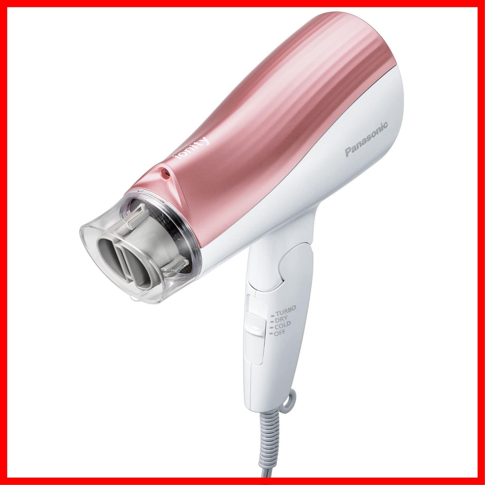 パナソニック ドライヤー イオニティ 速乾 大風量 ピンク