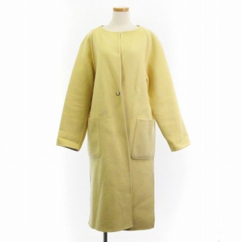 【Demi-Luxe BEAMS】リバーシブルコート38 グレー&イエロー 64190279286_C_2.jpg