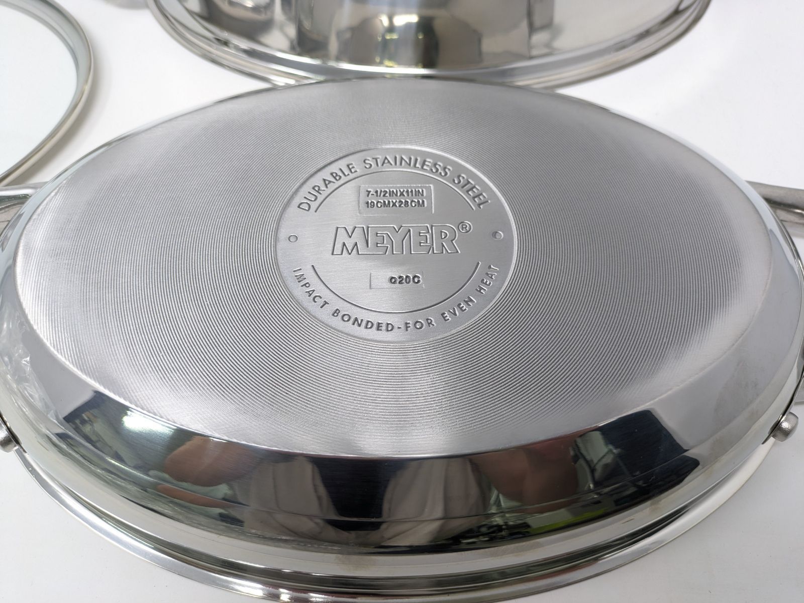 未使用品】MEYER マイヤー オ－バルグリルパン28cm