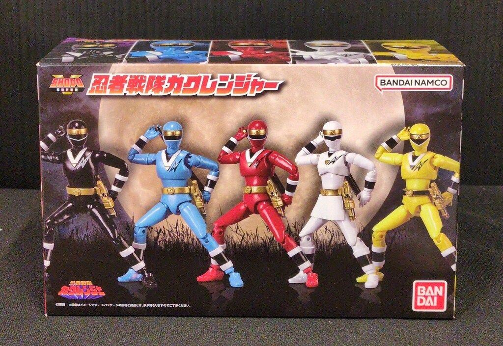 バンダイナムコ SHODO SUPER 忍者戦隊カクレンジャー 忍者戦隊