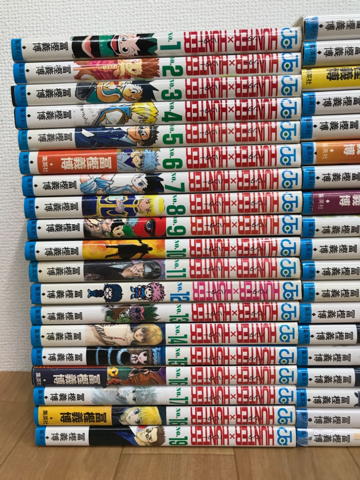 未開封品あり　まとめ売り　HUNTER×HUNTER 漫画　全巻セット ☆③【未開封2冊】ハンターハンター HUNTER×HUNTER 1~38巻 全巻