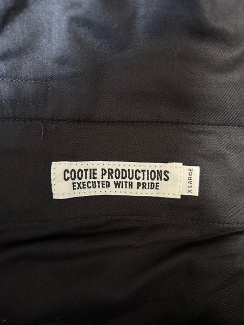 COOTIE/クーティー CTE-23S113 T/R Shin Cut Wide Easy Trousers