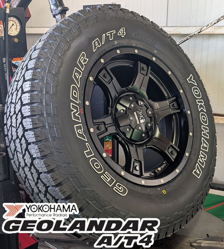JL JK ラングラー 17インチ LEXXEL OutLaw ヨコハマ ジオランダー AT4 G018 275|70R17 285|70R17 295|70R17