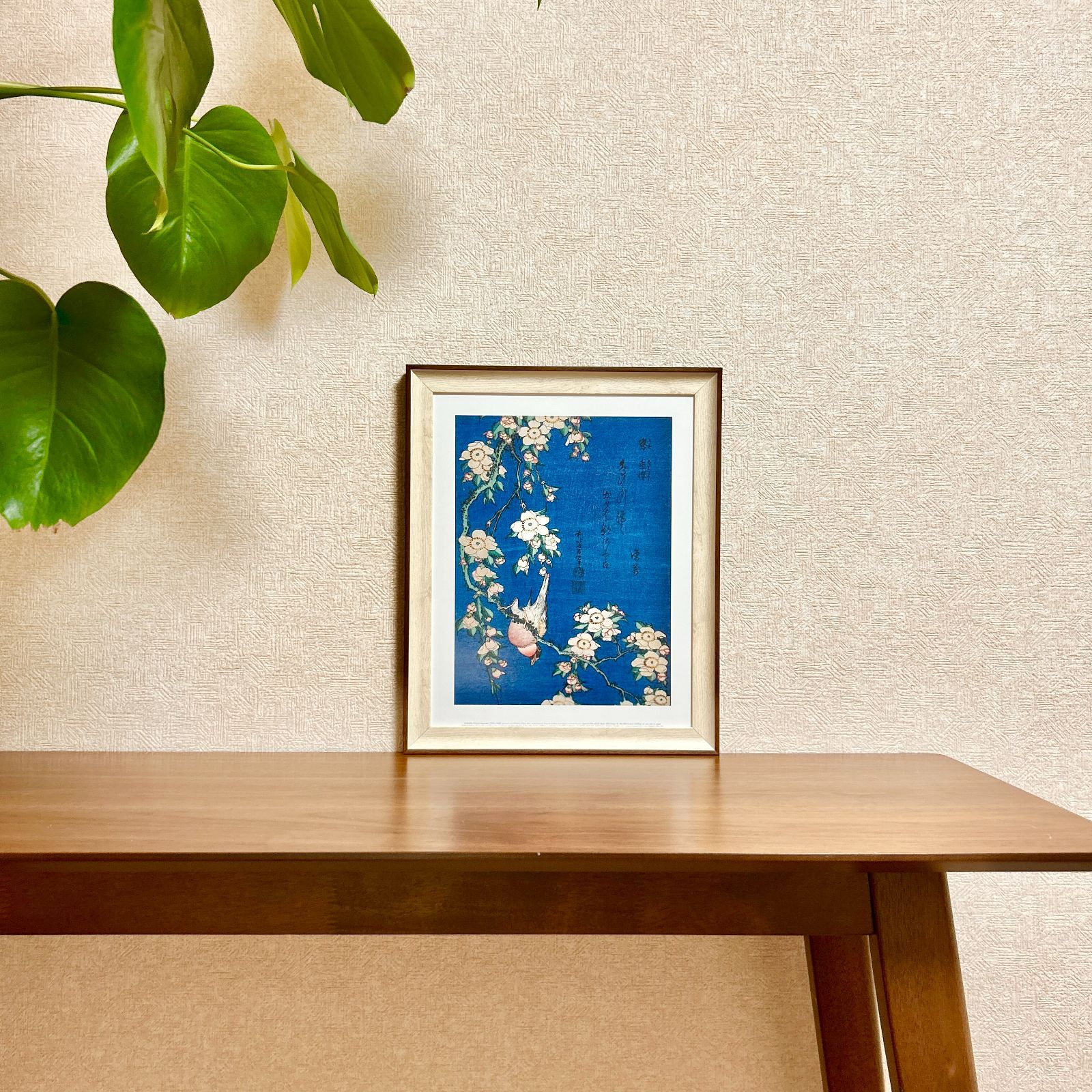 新品☆額縁付アートポスター☆日本画☆侘び寂び☆雅☆風景画