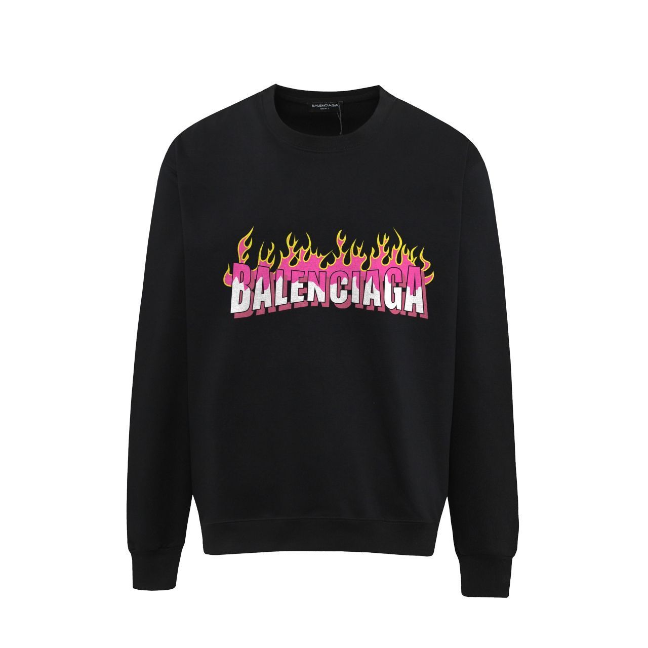 【Balenciaga】ロゴスウェット BALENCIAGA バレンシアガ バーコードロゴ モックネック