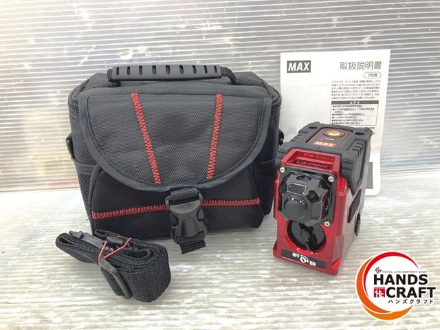 MAX LA-Ｐ011 鉛直 地墨点 レーザー 011Ｐ02652 ケース付き