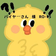 バイヤーさん   様   RO-15