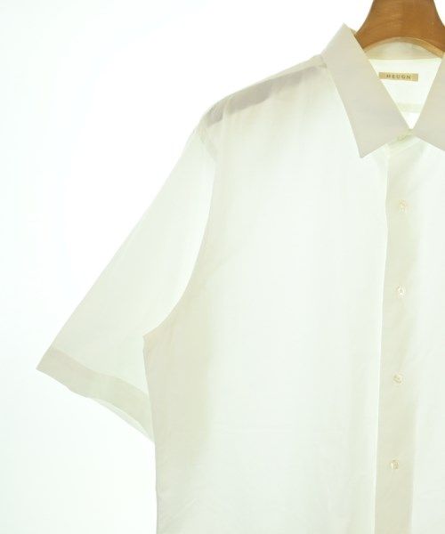HEUGN カジュアルシャツ メンズ ユーゲン 中古　古着 HEUGN（ユーゲン）カジュアルシャツ 白 サイズ:4(XL位) メンズ