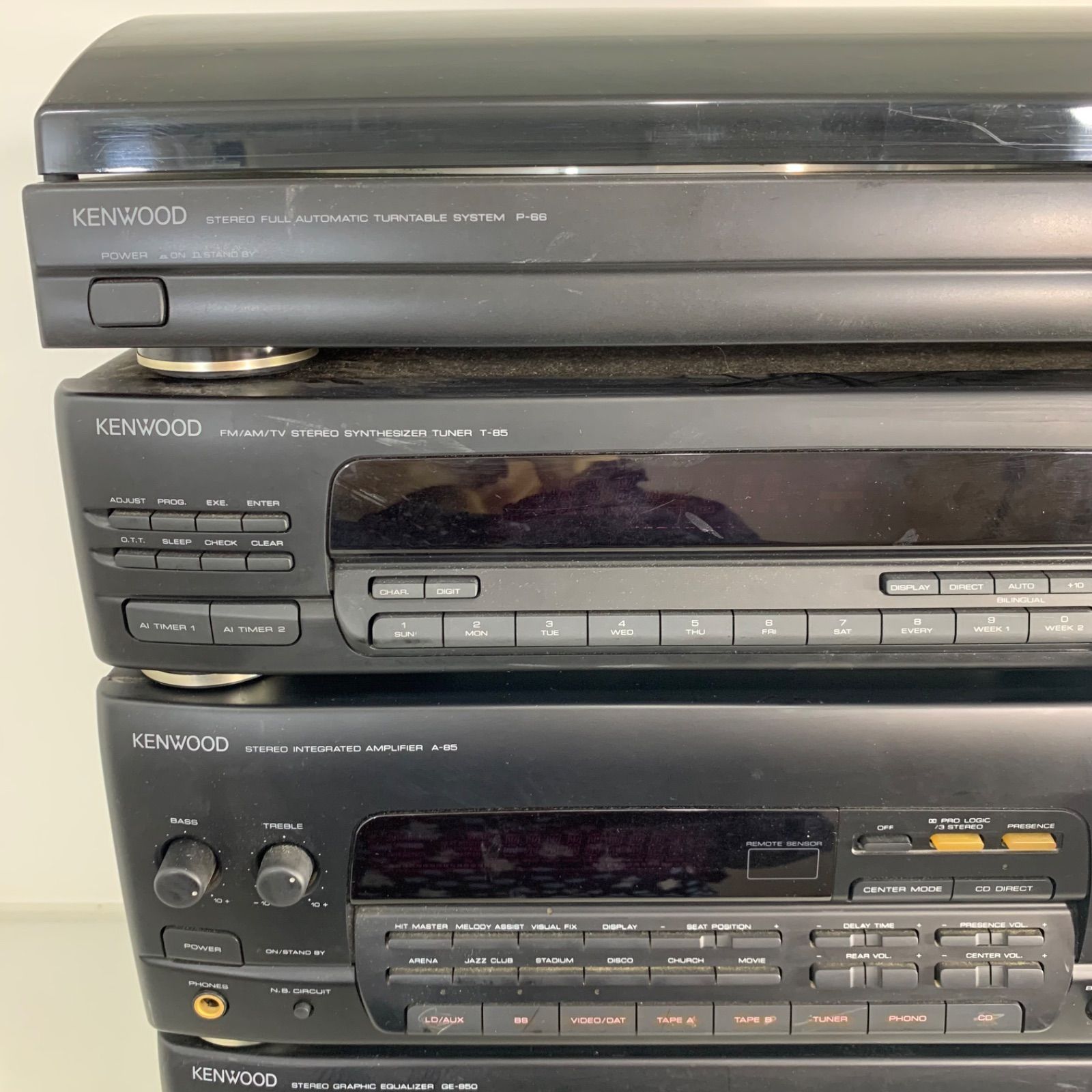 T　バブルコンポ　KENWOOD ケンウッド T バブルコンポ KENWOOD ケンウッド 1989年 ﾊﾞﾌﾞﾙｺﾝﾎﾟ この時代