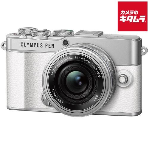 オリンパス PEN E-P7 14-42mm EZレンズキット ホワイト 納期約２週間