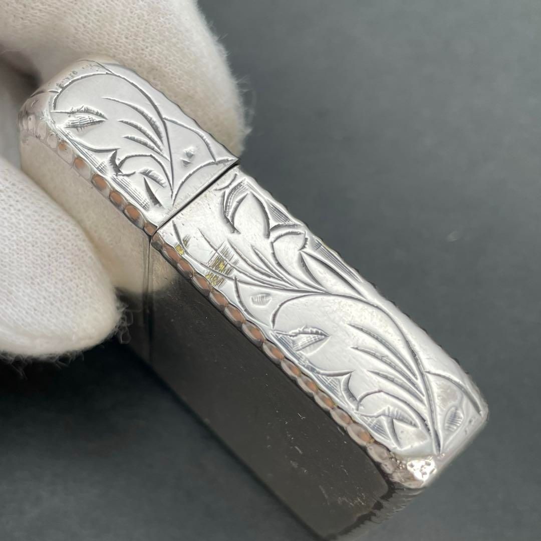Zippo 手彫り 3面彫刻 1941レプリカ 2007年2月製 唐草 アラベスク