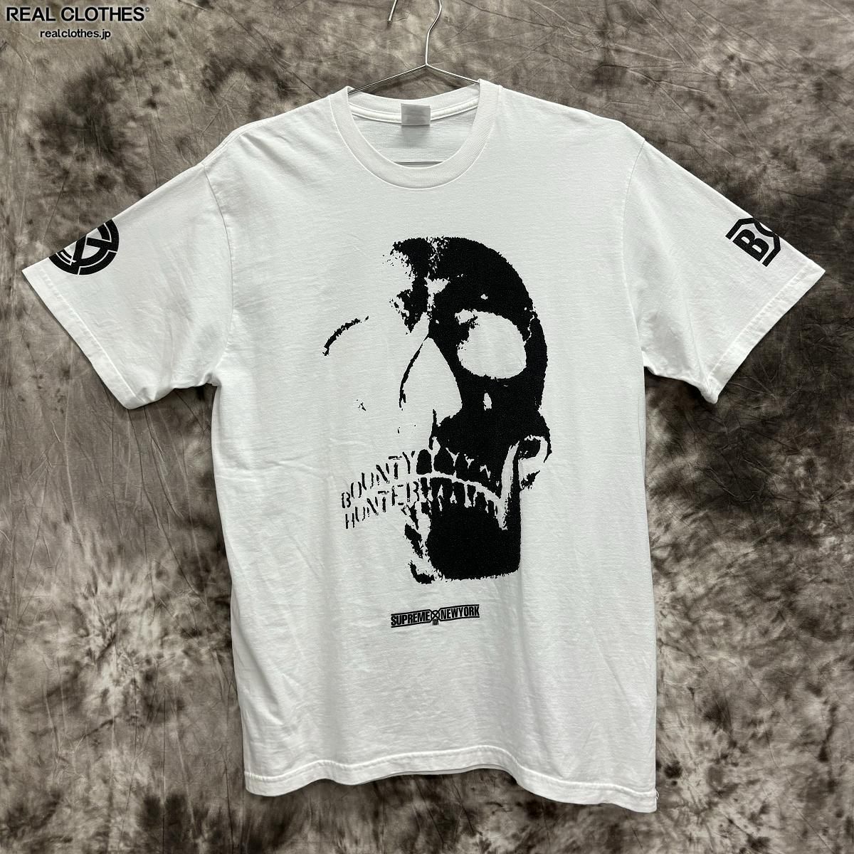 Supreme×Bounty Hunter/シュプリーム×バウンティハンター【23AW】Skulls Tee/スカル 半袖Tシャツ/ホワイト/L -  メルカリ