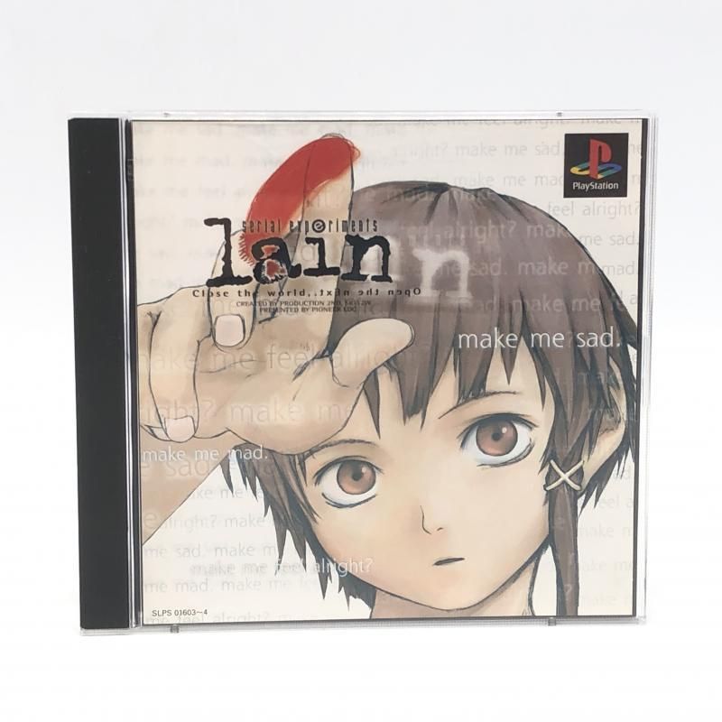 PIONEER - PSソフト serial experiments lain 動作確認済みの