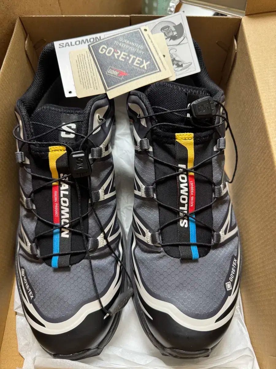SALOMON サロモン xt ー 6 GORE-TEX ゴアテックス 黒 エボニー 275