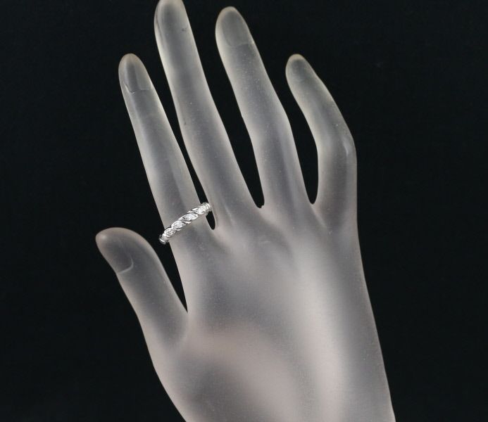 ショーメ　トルサードリング ダイヤモンド 7P 10.5号 Pt950 ショーメ リング ダイヤ ダイヤモンド トルサード 7P 10.5号 Pt950