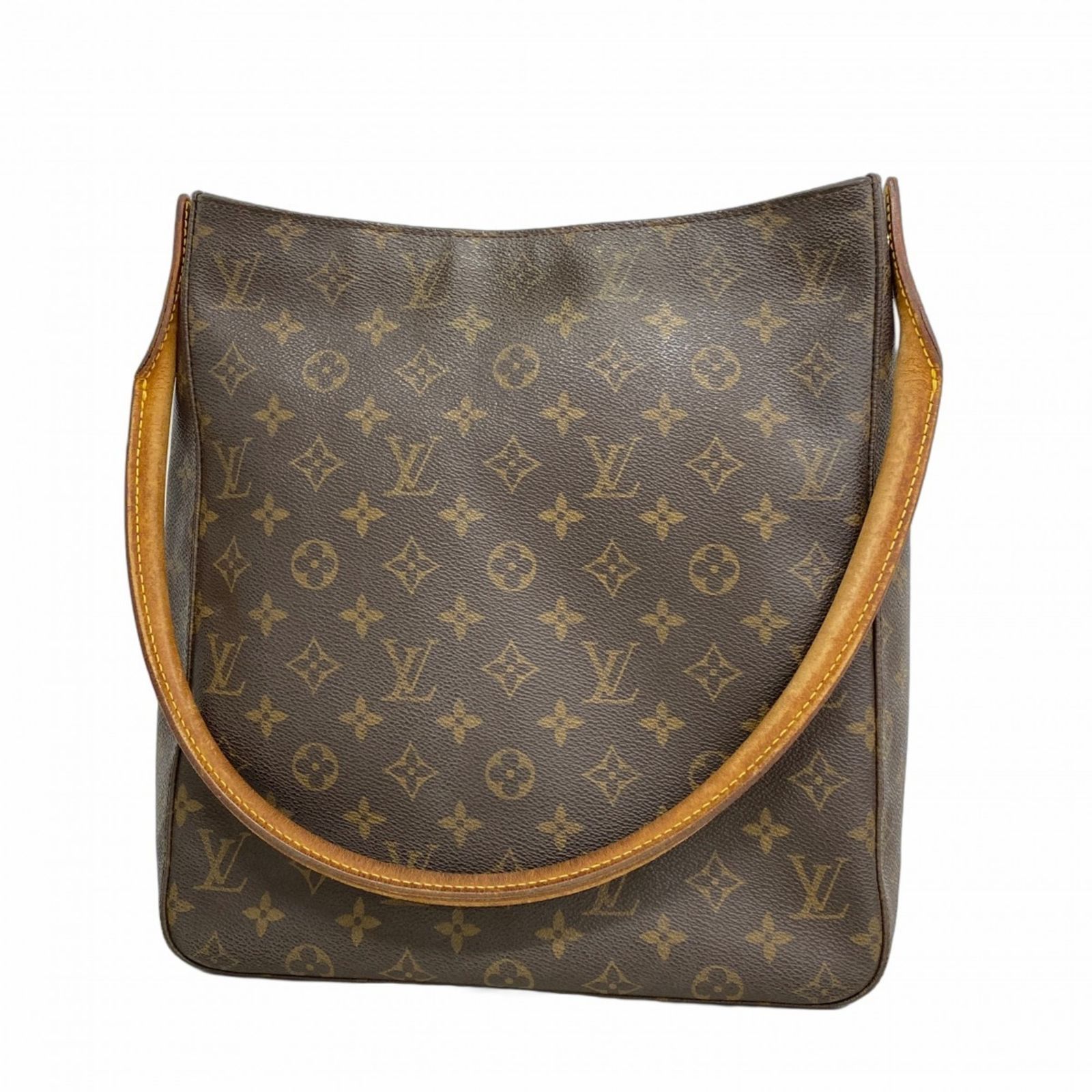ルイ ヴィトン Louis Vuitton ルイ ヴィトン ショルダーバッグ モノグラム ルーピングGM M51145 ブラウンレディース