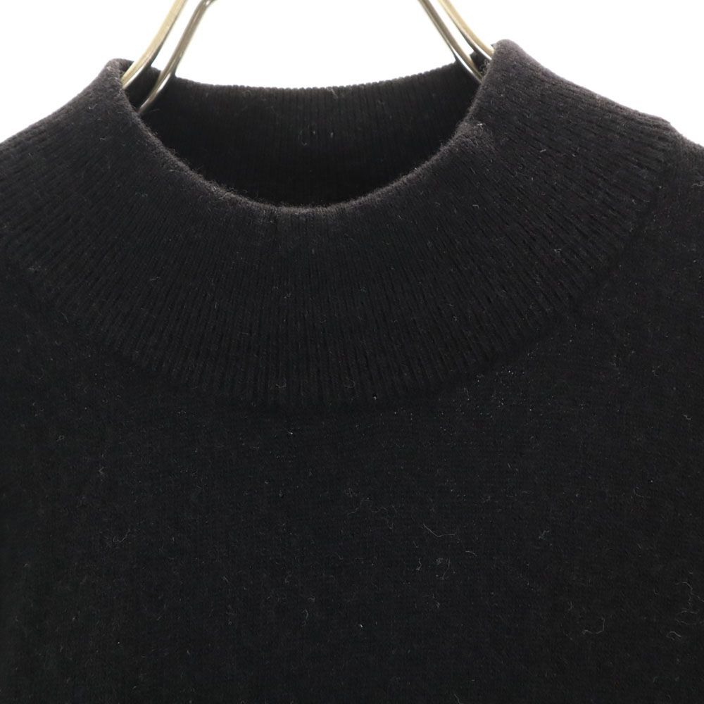 スコットランド製【美品】バランタインカシミヤ100%ハイネックニットS ブラック スコットランド製【美品】バランタインカシミヤ100%ハイネック