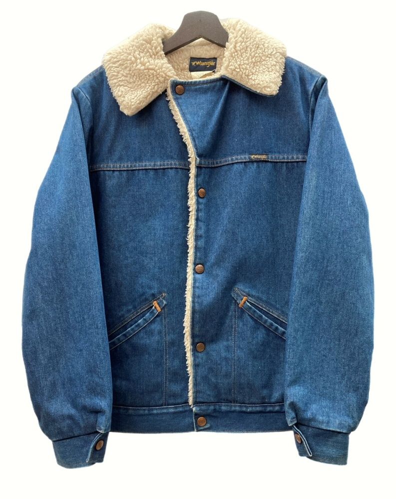 ラングラー Wrangler Boa Denim Ranch Coat ボア デニム ランチ コート