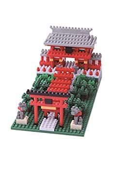 【未使用】【中古】カワダ(Kawada) ナノブロック 稲荷神社 530pcs NBH_108