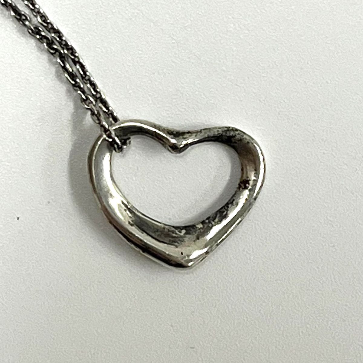 TIFFANY&Co. ティファニー オープンハート ネックレス 925