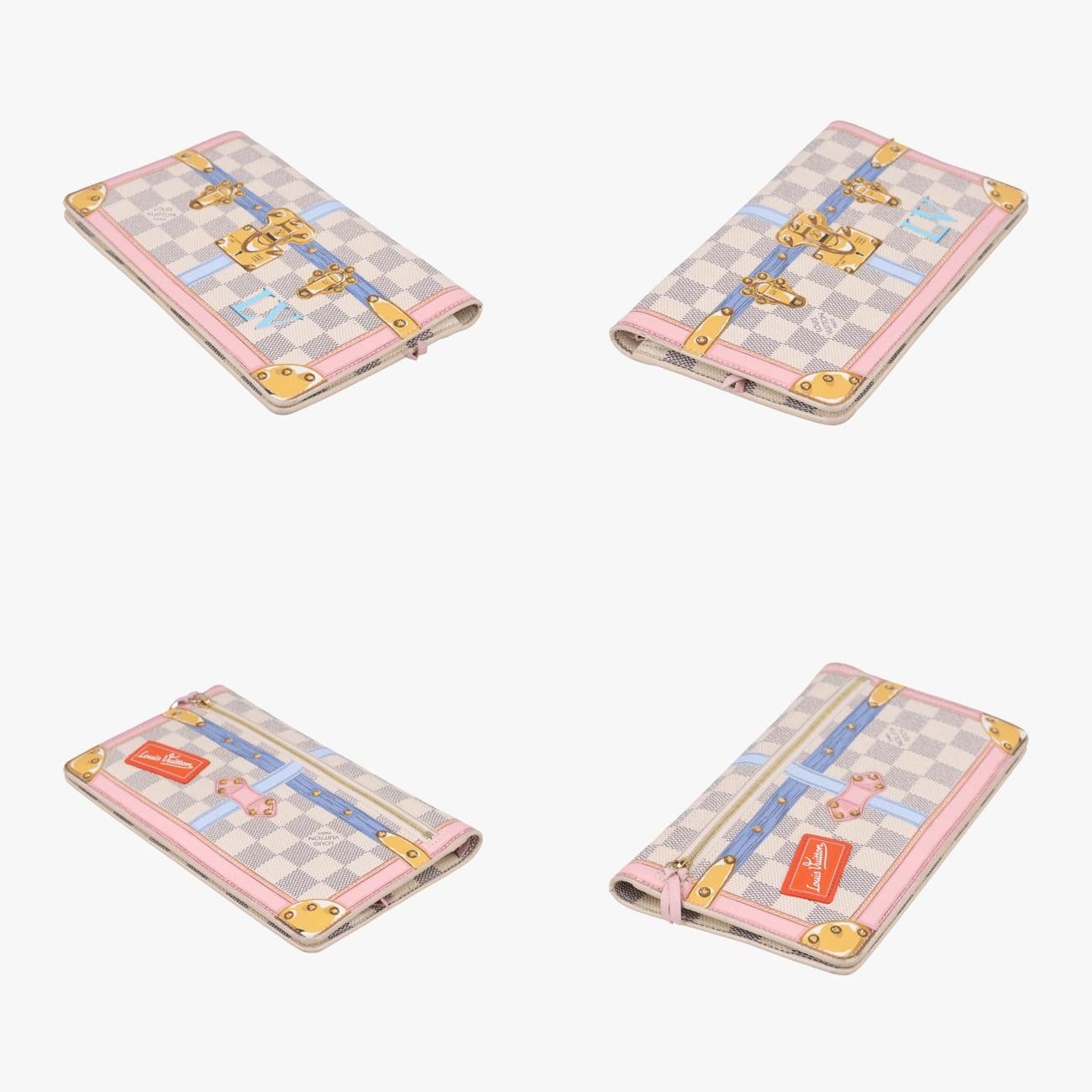 ルイヴィトンサマートランクポシェット アズール ウォレット　N60108 ルイ・ヴィトン(LOUIS VUITTON)ルイ・ヴィトン ポシェット