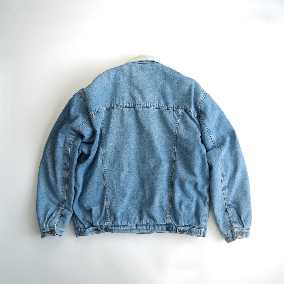 CLARK Denim Jacket Boa Lining Blue Made in Italy