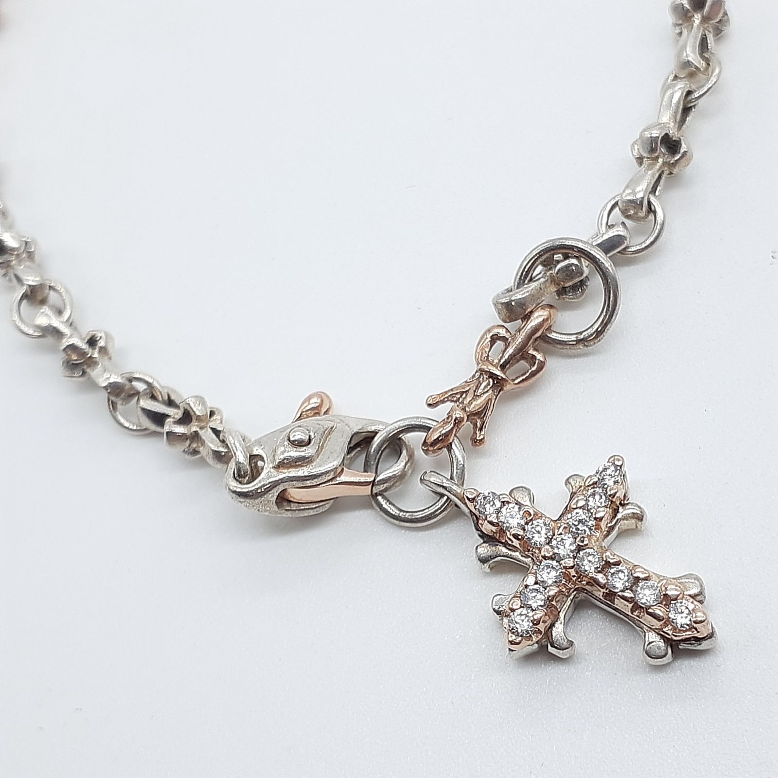 ARPEGE アルページュ ブレスレット クロス シルバー925 SILVER K10