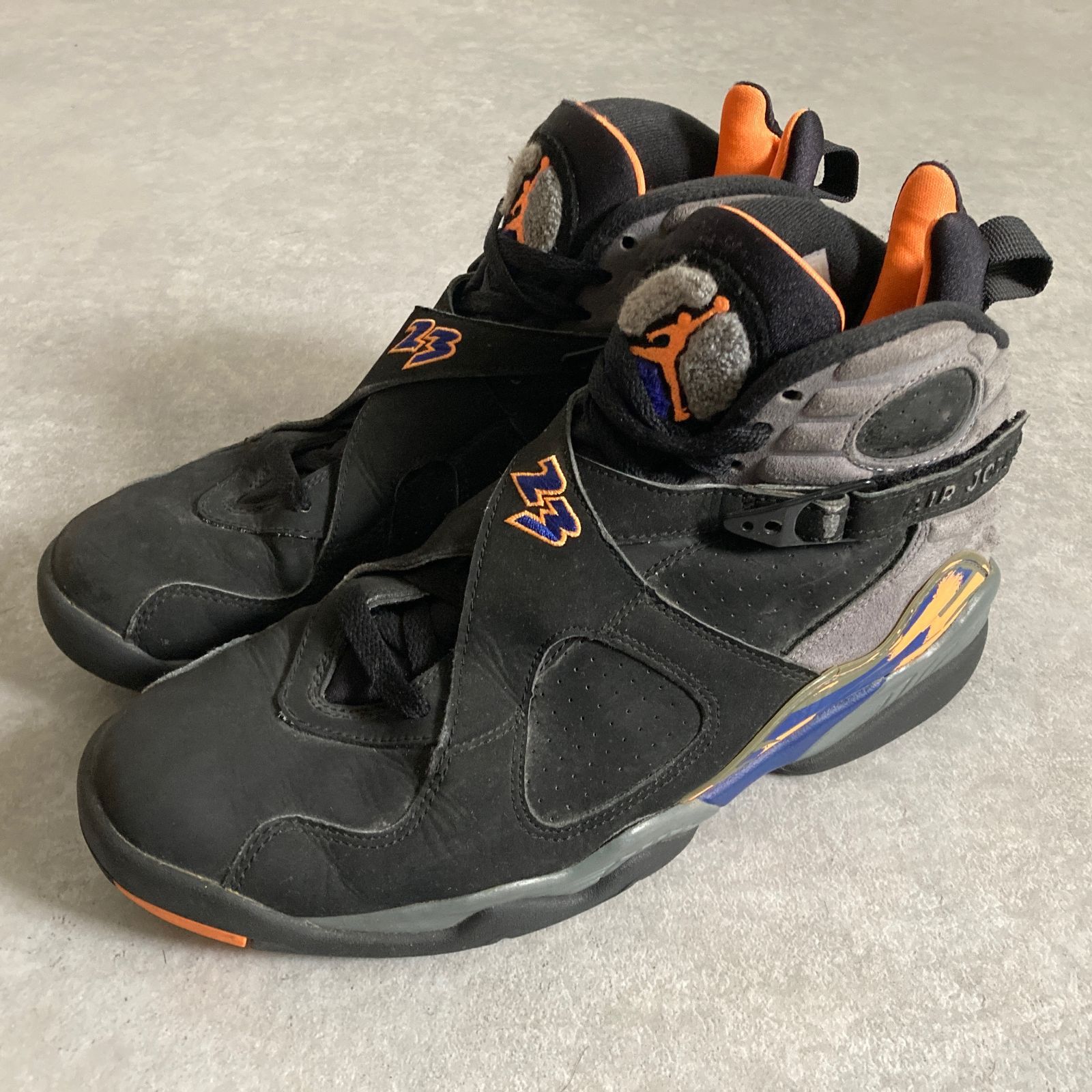 NIKE AIR JORDAN 8 RETRO PHOENIX SUNS レトロ ブラック/ブライト 