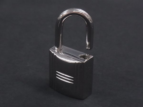 □美品□ HERMES エルメス カデナ 南京錠 パドロック 52 鍵 キー