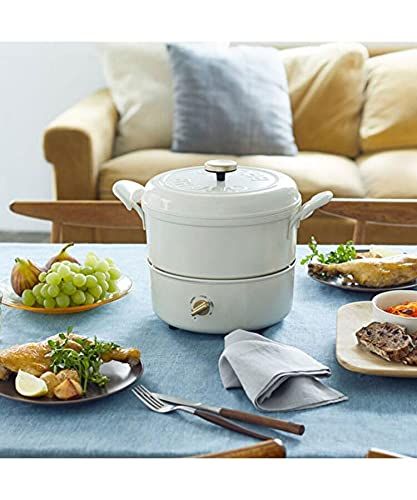 外箱段ボールにキズ 汚れあり 中身は です BRUNO ブルーノ マルチグリルポット ホワイト おしゃれ ふた付き 温度調節