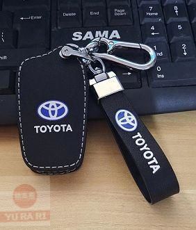 【新品未使用】TOYOTA 専用 高級 キーカバー キーホルダー 滑り 傷 防止 TPU