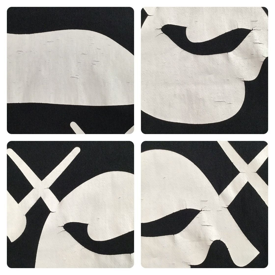 ☆激レア☆ KAWS × BAPE プルオーバー パーカー Lサイズ black a